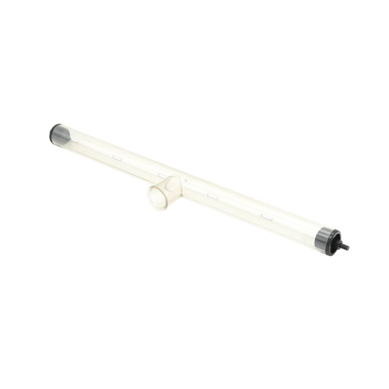 Transparent flute tube